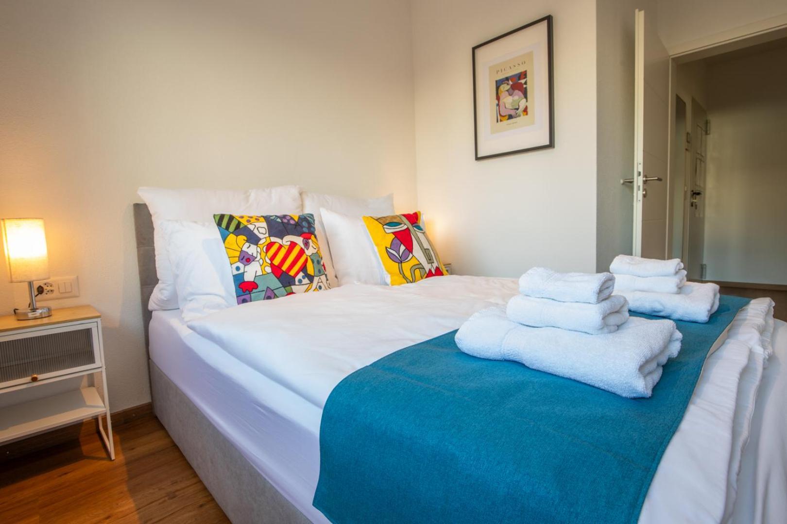 Special Primero Picasso Apartment Basel, Bahnhof Grossbasel 10-Star Buitenkant foto